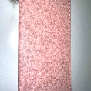 Beautiful Chic pink, Louis Vuitton slim wallet.
